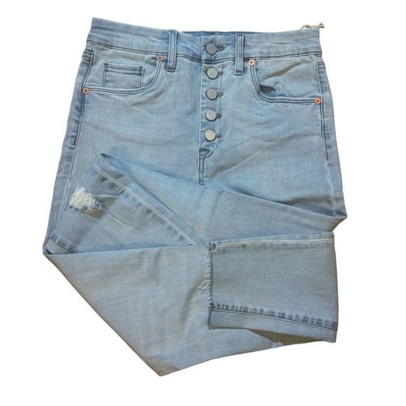 Blank NYC Exposed Button Great Jones High-Rise Skinny in Break The Cycle 27 NWT - Picture 5 of 13